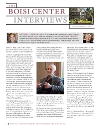Boisi Center Interviews No