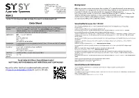 Data Sheet 140