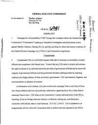 Final Report on a Discreet Due Diligence Investigation Into Ng Lap