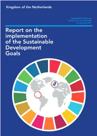 Report on the Implementation of the Sustainable Development Goals