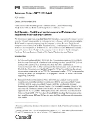 Telecom Order CRTC 2018-443