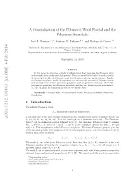 A Generalization of the Fibonacci Word Fractal and the Fibonacci