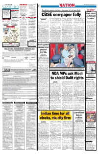 CBSE One-Paper Folly on Arihant BASANTKUMAR Done Away with the Practice of Boards