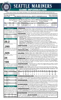07.24.14 Game Notes.Indd