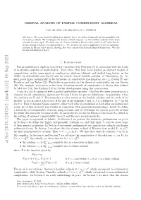 Arxiv:2010.12452V1 [Math.LO]