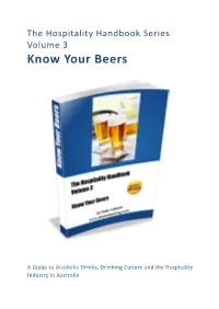 Bar Tending Draft