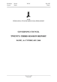 GC 23 Report