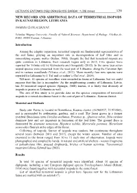Checklist of Lithuanian Diptera