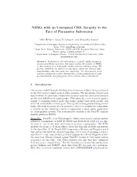Nizks with an Untrusted CRS: Security in the Face of Parameter Subversion