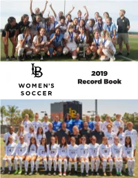 2019 Record Book
