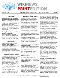 July 8, 2007 the Free-Content News Source That You Can Write! Page 1