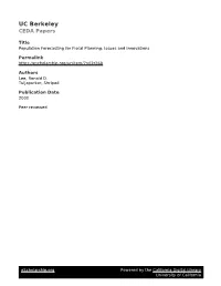 UC Berkeley CEDA Papers