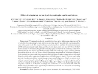Effect of Orientation on Ion Track Formation in Apatite and Zircon
