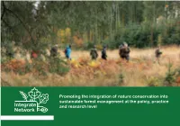 Promoting the Integration of Nature Conservation Into Sustainable Forest