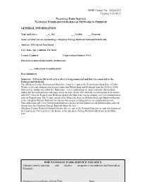 Underground Railroad Network to Freedom Application