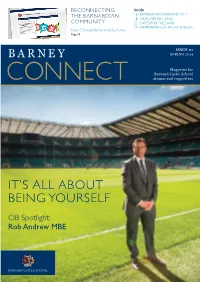 Barney Connect Issue 01 Alan Spring 2014 Stevens