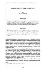Geoglyphs in Time and Space Abstract Resumen