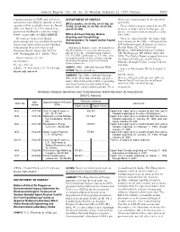NOI to Prepare an Environmental Impact Statement For