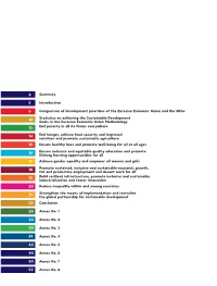 Report "Achieving the Sustainable Development Goals in the Region Of