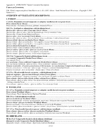 Appendix 15 Mapping Vegetation Communities in ONSR