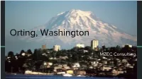 Orting, Washington