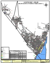 Location Map - Jhelum Major Scope of Work of M&R (Year -1)