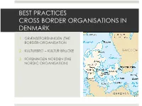Best Practices Cross Border Relations In