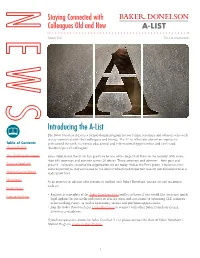 Introducing the A-List