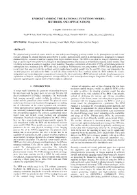 Understanding the Rational Function Model: Methods and Applications