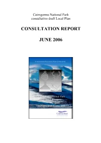 Consultation Report June 2006