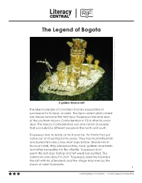 The Legend of Bogota by Mariordo (Mario Robertoby Mariordo Durán Ortiz)Via Wikimedia (Own Work) Commons
