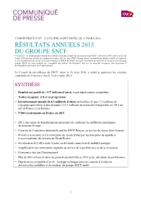 Groupe SNCF CP Résultats Annuels 2015 Vaxb 10 03 20H00