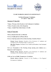 Final Program Web Meeting E-Democracy Seville June 2014