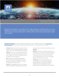 QAD Dynasys: Demand & Supply Chain Planning (DSCP) Overview