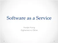 Software As a Service
