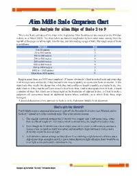 Eaglemoss Starship Comparison Chart – Middle Scale Aliens