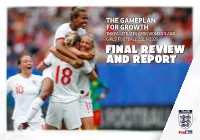 Final Review and Report Contents
