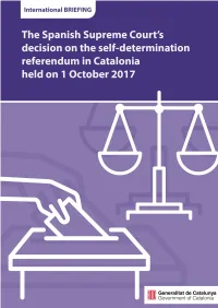 International BRIEFING the Case