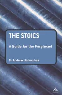 The Stoics: a Guide for the Perplexed Continuum Guides for the Perplexed