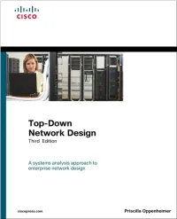 Top-Down Network Design Third Edition
