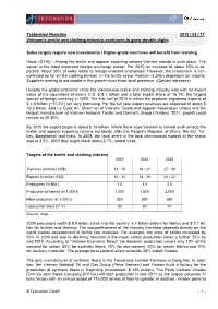 Vietnam's Textile and Clothing Industry Continues to Grow Double Digits