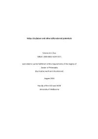 Help a Sculpture and Other Abfunctional Potentials