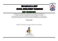 Spatial Development Framework