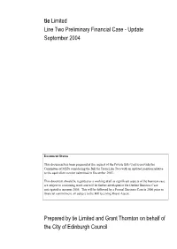 Tie Line 2 Business Case Final