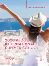 2020 Ke*****Dge Internatio*******Nal Summer