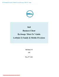 DELL LATITUDE E6510 User Guide Manual Operating Instructions