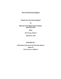 Fourth Five-Year Review Report