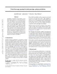 Neural Message Passing for Joint Paratope-Epitope Prediction