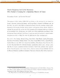 Otto Sackur's Groping for a Quantum Theory of Gases