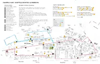 Campus Map, Shuttle Routes & Parking